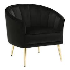 1,499 dolárov, prepravka a barel. Lumisource Tania Accent Chair In Gold Metal Black Velvet Accuweather Shop