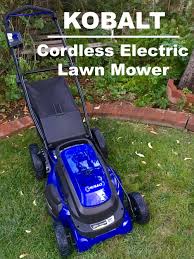 Select ryobi lawn mowers for sale up to 30% off. Living Green With The Kobalt Cordless Electric Lawn Mower Simple Sojourns Lawn Mower Mower Lawn