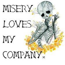 Best 18 quotes in «skeleton quotes» category. 3 Sticker Quote Misery Loves Company Skeleton Skull Punk Goth Depression Worry Ebay