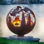 Hollow Colored Plating Large Stainless Steel Ball Sphere ...