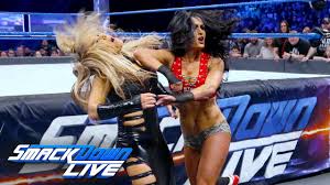 Wwe royal rumble 2017 : Nikki Bella Vs Natalya Falls Count Anywhere Match Smackdown Live Feb 21 2017 Youtube