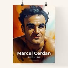Portrait of Marcel Cerdan, 1916
