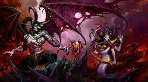 Illidan Stormrage Lady Vashj And Kael Thas Sunstrider World Of Warcraft Warcraft Warcraft Art