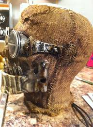 Brute Mask Left Scarecrow Mask Character Design Cool Masks