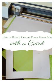 When matting a photo or art smaller than 8 1/2 by 11 inches, you can use 110 weight cardstock. How To Make A Custom Photo Mat With The Cricut