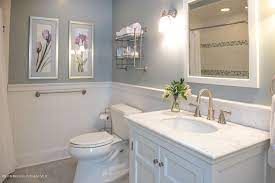 The height usually starts at 4 feet and goes up to 6 feet. Home Improvement Archives Bathroom Wainscoting Ideas Beadboard Bathroom Cottage Bathroom