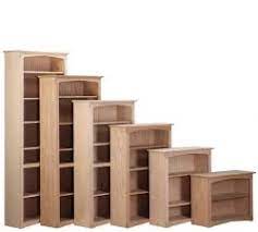 Bookshelves Bare Woods Furniture Real Wood Furniture Finished Your Way Real Wood Furniture Bare Wood Furniture Wood Furniture