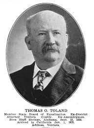 Judge Thomas Orlando Toland (1856-1925)