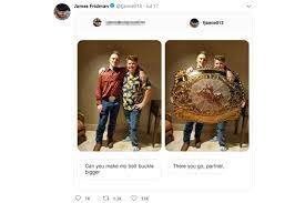 Make the illusion of an image fitting inside your text using clipping mask. Photoshop Trolls 50 Funny Photos Of James Fridman