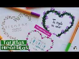 Tarjetas O Cartas Hechas A Mano Con Frases De Amor 2 Ideas Para Regalar A Tu Tarjetas De Amor Hechas A Mano Tarjetas A Mano De Amor Tarjetas Para Novios