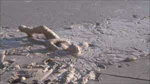 Naked mud bath - ThisVid.com