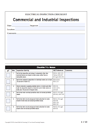 Create checklists quickly and easily using a spreadsheet. Electrical Inspection Checklists Checking Verifying And Reviewing Electrical Installations Eep