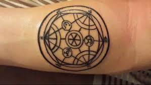 Pin By Andy Chard On Tattoos I Want Transmutation Circle Tattoos Metal Tattoo Fullmetal alchemist ~ this altered book assignment, done last year, asked for us to recreate a piece done by one of our favourite artists. transmutation circle tattoos