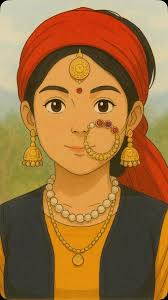 Traditional dress of Uttarakhand ✨, #attiresofpahad #attires #uttarakhand  #pahadi #traditional_look #traditionaldress #ghibli