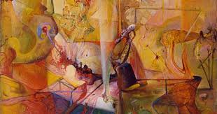 Personages In Radiant Motion 1941 Boris Margo Painting Abstract Painting Amazing Art