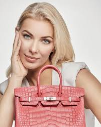 Hermes Birkin 25 Alligatore Opaco Rosa Estremo Hardware Palladio in vendita  su 1stDibs