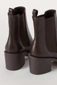 Black Ankle Boots With Brown Heel Pdp In 2020 Dark Brown Ankle Boots Black Heel Boots Brown Ankle Boots