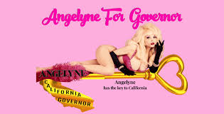Angelyne 4 Governor of California