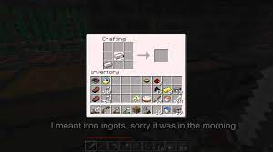 Minecraft How To Make Shears Youtube