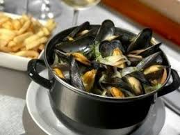 Moule Mariniere Alimentation Cuisine Belge Moules Frites