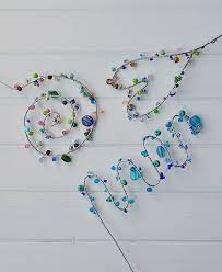 Ganz einfach mit draht und perlen. Blumenstecker Aus Draht Und Perlen Selber Machen Smillas Wohngefuhl Diy Blog