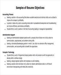 Free 7 Career Objectives Samples In Ms Word Pdf
