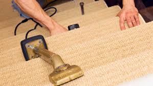 Carpet installation requires a number of special tools, such as a power stretcher or a knee kicker. Carpeting Stairs Fitting Stair Carpets Laying Carpets On Stairs Diy Doctor