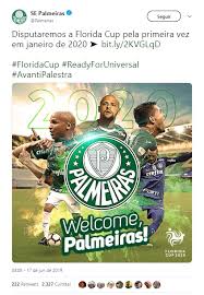 The competition was partnered with universal orlando resort and adidas. Palmeiras Anuncia Participacao No Florida Cup 2020 Portal Roma News