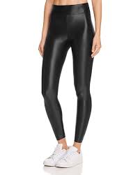 High Rise Lustrous Leggings