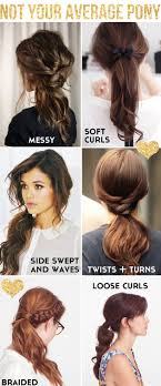 Ponytail hairstyles are the most common styles ever. Pony Tail Alternatives The Bare Intimates Hair Styles Long Hair Styles Hair Beauty