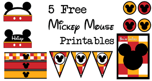 Mickey mouse printable calendar 2021. Five Mickey Mouse Free Printables Paper Trail Design