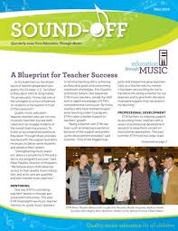 Education Through Music 2016 Fall Newsletter by Education Through Music