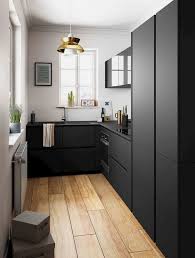 Touch device users can explore by touch or with swipe gestures. 86 Awesome Small Kitchen Remodel Ideas Small Kitchen Design Apartment Kitchen Remodel Small Modern Black Kitchen