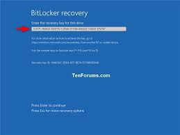 While using your windows computer or other microsoft software, you may come across the terms product key or windows product key and wonder what they mean. Find Bitlocker Recovery Key In Windows 10 Tutorials