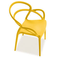 White patio dining benches are sleek picks, while black outdoor dining benches have a modern edge. Nadir Modern Yellow Outdoor Dining Chair By Pezzan Eurway