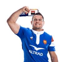 Équipe de france de rugby à xv) represents france in men's international rugby union and it is administered by the french rugby federation. Equipe De France Rugby Sticker By Societe Generale For Ios Android Giphy