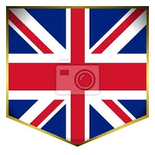 Les demandes personnalisées pour les pays et les villes sont. Drapeau Ecusson Grande Bretagne Royaume Uni Wandposter Poster Manschette Grossbritannien London Myloview De