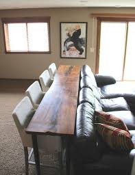 Turn A Skinny Sofa Table Into Your Dining Table As Well Home Home And Living Home Decor