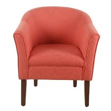 Benzara pennington vanessa geometric accent chair. Orange Accent Chairs Target