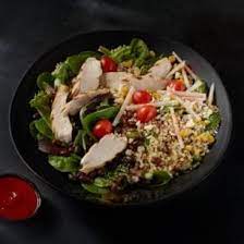 Fix This So It Fits Sugar In Dressing Chicken Quinoa Protein Bowl With Black Beans And Greens Healthy Chicken Recipes Chicken Quinoa Protein Bowl