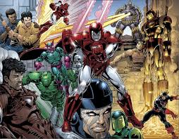 This Is A Wallpaper For The Armor Wars Great Story Line Marvel Superheroes Art Iron Man Comic Marvel Iron Man