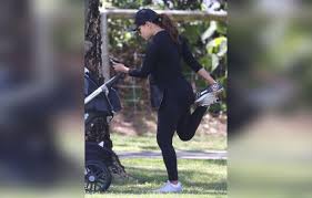Yoga home workout stretches challenge sweat free class. Pics Eva Longoria Enjoys A Stroll With Her Adorable Baby Santiago