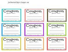 Coupon Book For Mom Printable Google Search Printable Coupon Book Coupon Book Diy Free Coupon Template