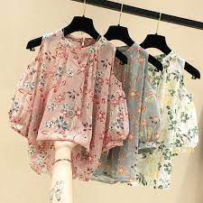 Kemeja sweater korea warna putih 2018; Blus Sifon Wanita Pakaian Korea Motif Bunga Buy Baju Korea Blus Musim Gugur Blus Blus Wanita Korea Product On Alibaba Com