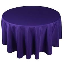 Turquoise round wedding linentablecloth 70 inch round banquet polyester, wrinkle resistant quality tablecloth for special events or wedding. Purple 70 Inch Polyester Round Tablecloths Your Wedding Linen