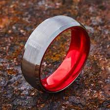 Redweddingrings Redrings Wedding Weddingband Redweddingband Mensweddingband Weddingrings Bridalrings Diamond Wedding Bands Rings For Men Wedding Rings