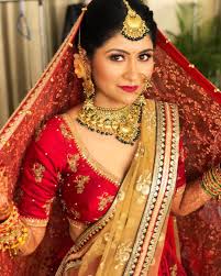 Draped In The Color Or Love And Happiness In 2020 Best Bridal Makeup Bridal Makeup Event Makeup