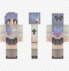 Took me 4 days to design it! Astel Goth Minecraft Skin Minecraft Girl Skins Minecraft Minecraft Undertale Goth Ski Png Image With Transparent Background Toppng