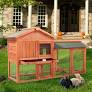 oem outdoor rabbit hutch with run from www.homedepot.com