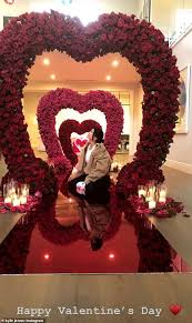 Flowers for daughter valentines day. Kylie Jenner Lets Daughter Stormi Take In The Lavish Valentine S Day Floral Presentation Daily Mail Online